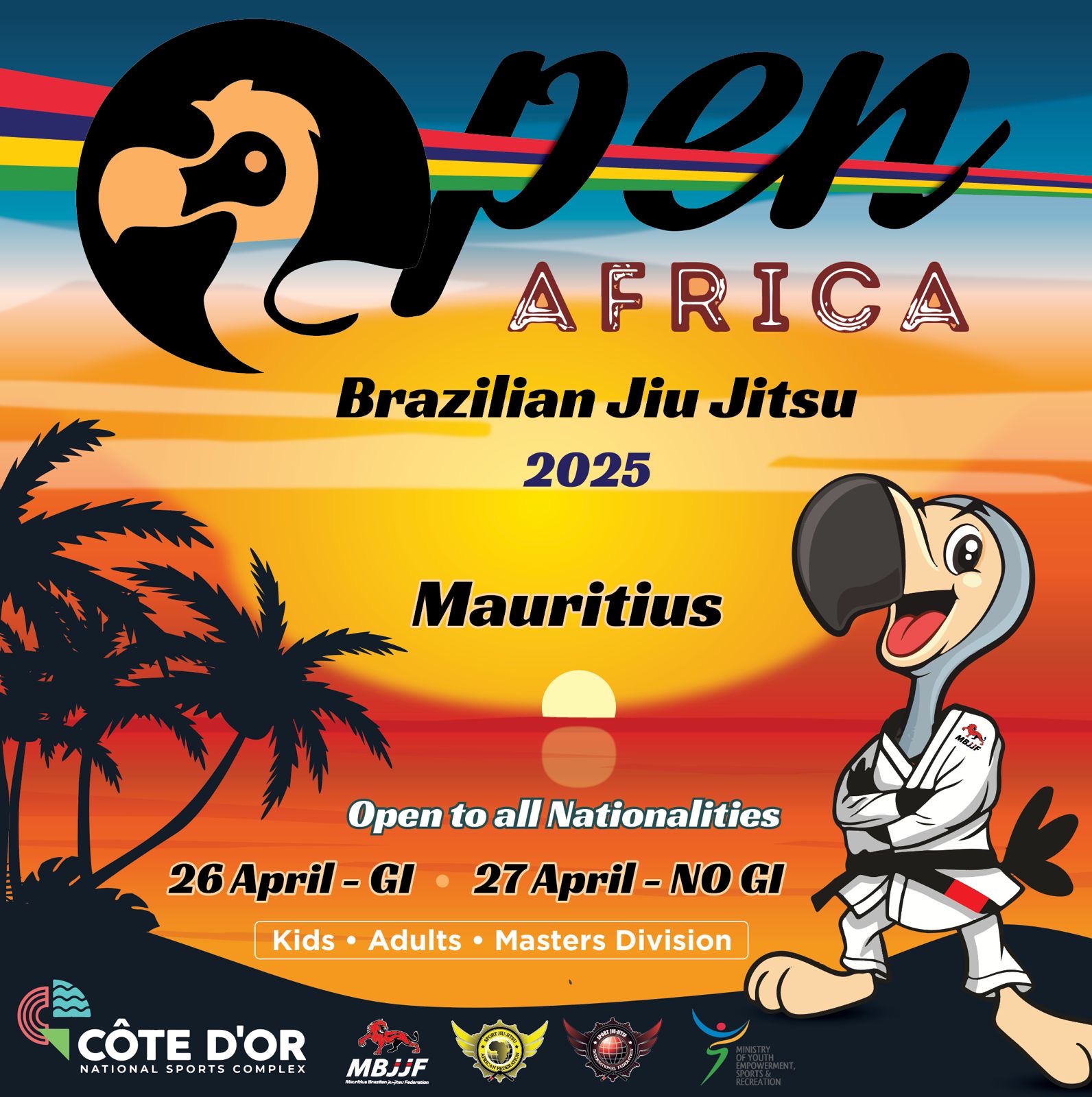 SJJAF Open Africa Jiu-Jitsu Championship 2024 - 6th Edition