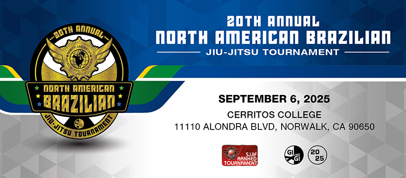 20th annual north american brazilian jiu jitsu tournament