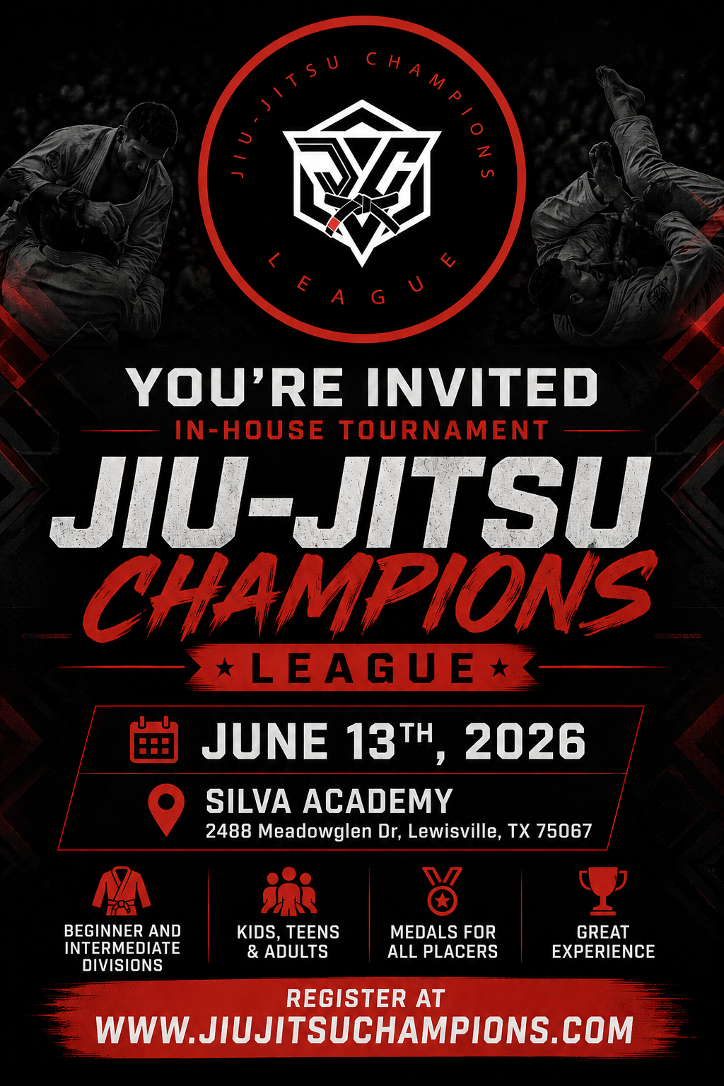 jiu-jitsu champions in-house tournament gi