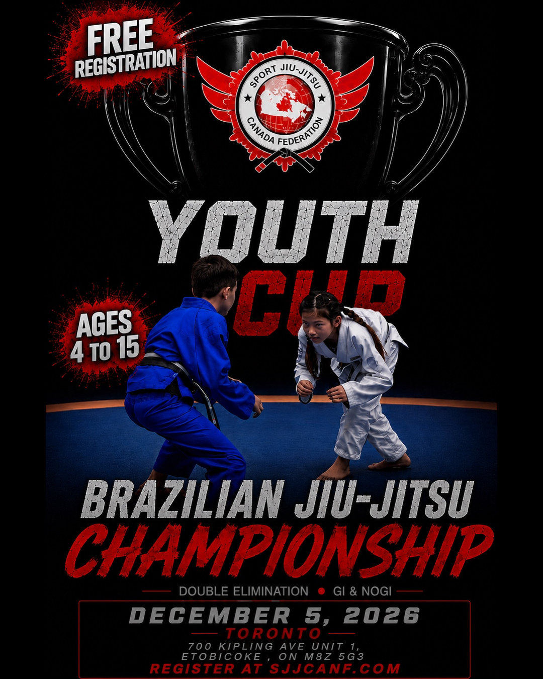 youth cup - brazilian jiu-jitsu championship - toronto